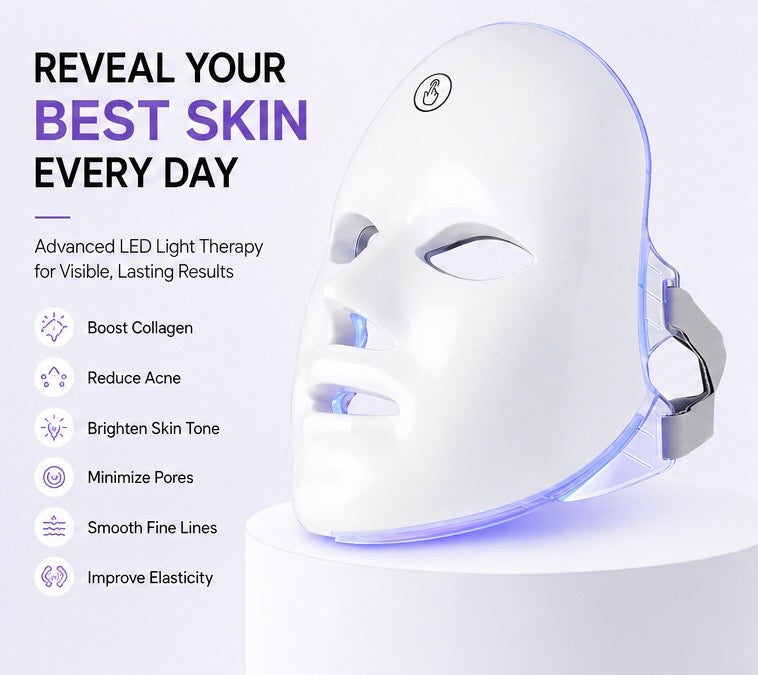 GlowVeil Pro™ LED Therapy Mask