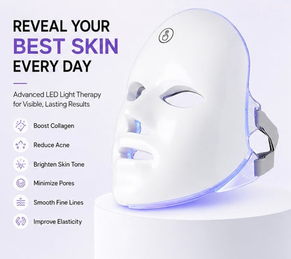 GlowVeil Pro™ LED Therapy Mask