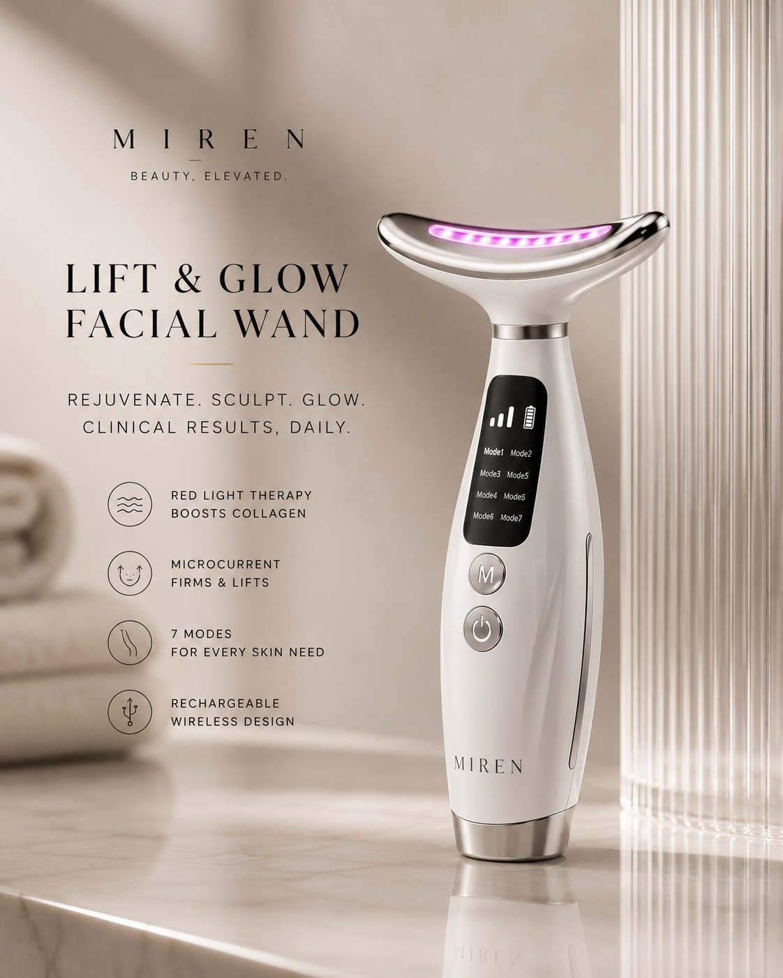 GlowLift™ Neck & Face LED Beauty Device