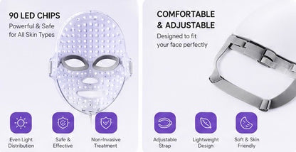 GlowVeil Pro™ LED Therapy Mask